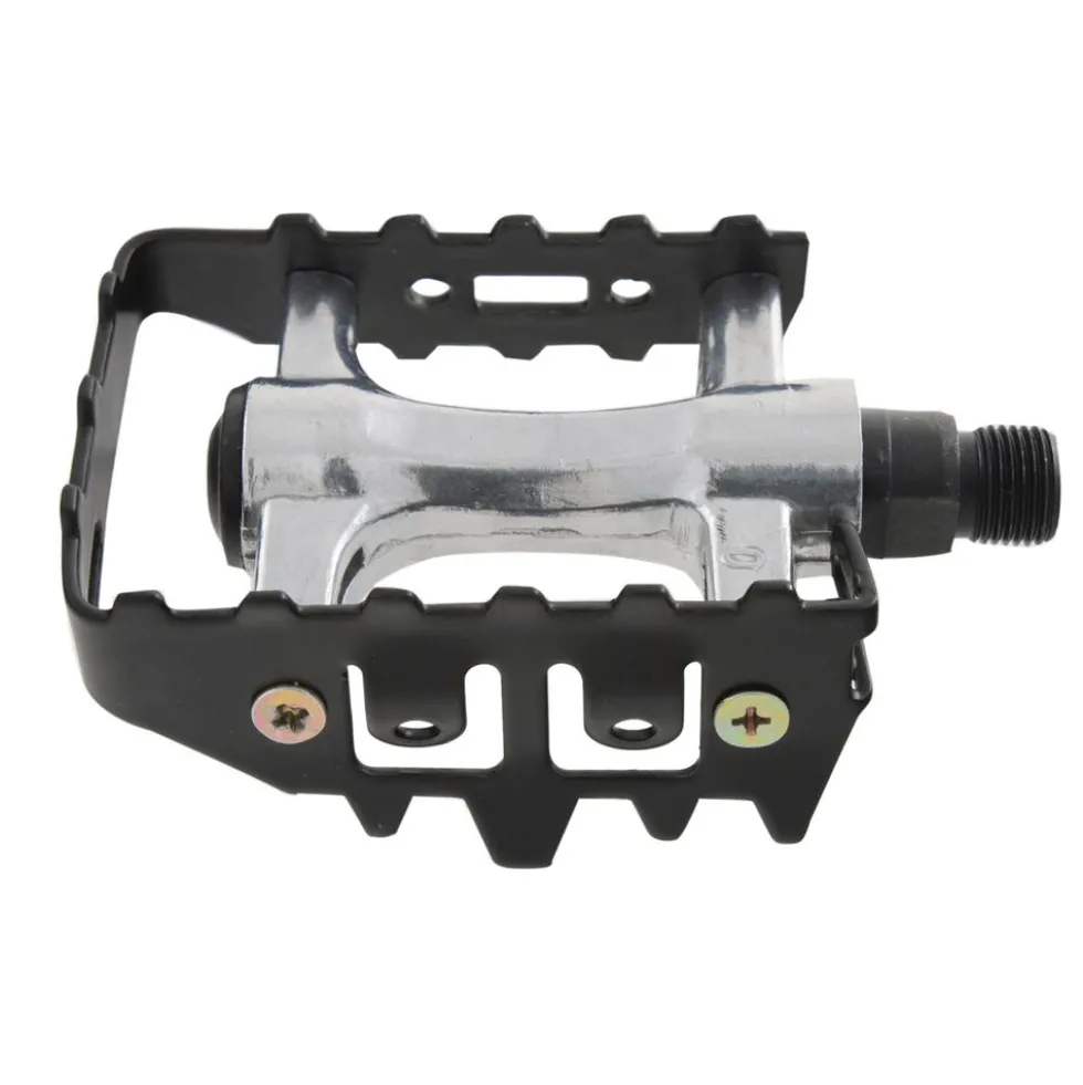 Messingschlager Steady-A5 Pedale Fahrradpedale Bärentatzen Fahrrad Mountainbike Pedal All Terrain Aluminium 9/16"