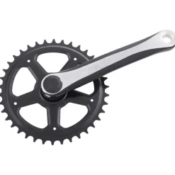 Mijnen Pieper Amar Kurbel 1-fach 38 Zähne 170 mm Kurbelgarnitur Tretkurbel Fahrradkurbel Kettenradgarnitur