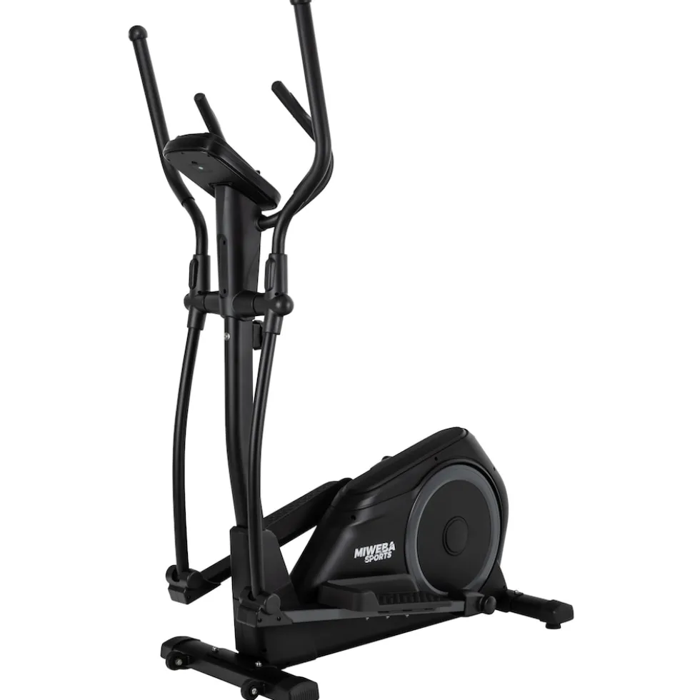 Miweba Sports Crosstrainer MC500, Pulsmessung, Transportrollen