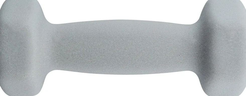 Miweba Sports Gymnastikhanteln 2er-Set NKH100, bodenschonend, 0,5-10 kg, Anti-Rutsch-Oberfläche (Grau, 2x 0,5 Kg)