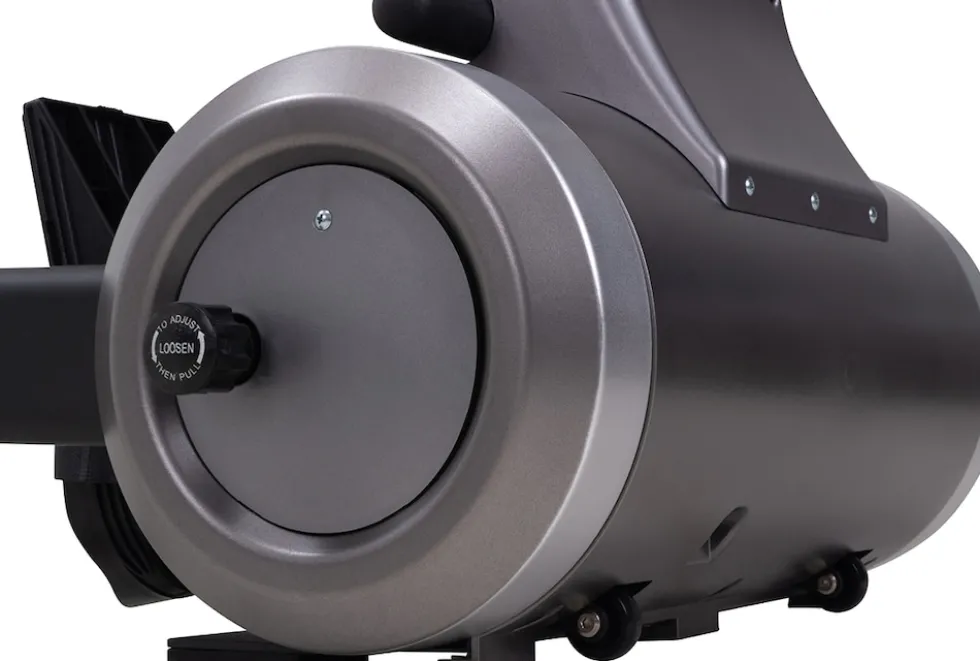 Miweba Sports Rudergerät MR100, Rudermaschine kompakt, Schaumstoff-Sitz, Display, Magnetbremse (Grau)