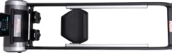 Miweba Sports Rudergerät MR100, Rudermaschine kompakt, Schaumstoff-Sitz, Display, Magnetbremse (Grau)