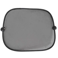 Moni Kinder Autofenster-Sonnenschutz 2-teilig 44 x 36 cm mit je 2 Saugknöpfen schwarz
