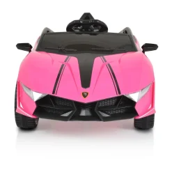 Moni Kinder Elektroauto Cordoba, MP3-Anschluss, Fernbedienung, Gurt, Bluetooth pink