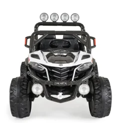 Moni Kinder Elektroauto Jeep Jakarta BLK-819, Fernbedienung, MP3, vier Motoren weiß