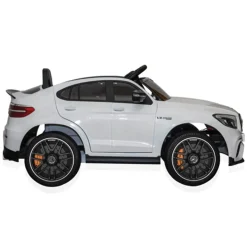 Moni Kinder Elektroauto Mercedes AMG GLC 63S, EVA-Reifen, Musik, Fernbedienung rot