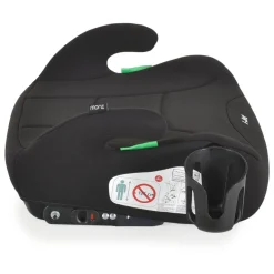 Moni Kindersitz, Sitzerhöhung i-Jet (125-150cm) Gruppe 3, Getränkehalter Isofix schwarz