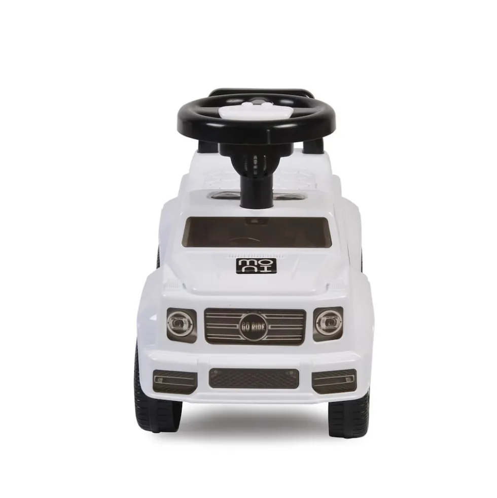 Moni Rutschauto Kinderauto Speed JY-Z12 Musikfunktion, ab 18 Monaten, max. 25 kg weiß
