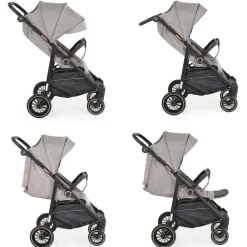 Moni Sommerkinderwagen Buggy, Kinderbuggy, Sonnendach, EVA-Räder, verstellbar beige