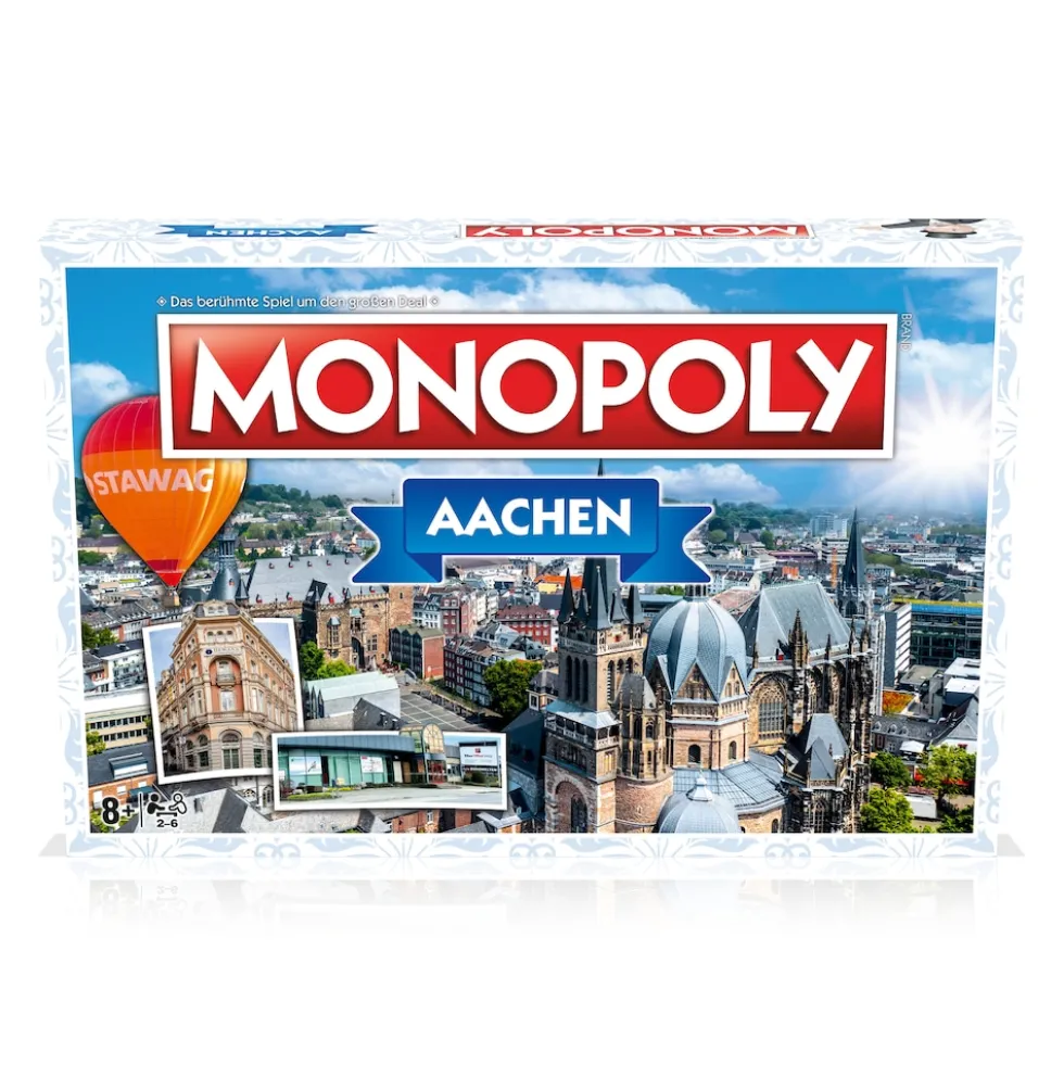 Monopoly - Aachen Brettspiel Gesellschaftsspiel Cityedition