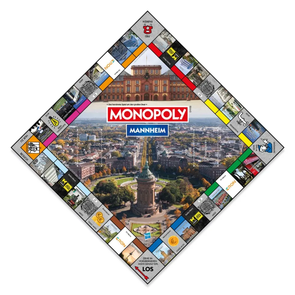 Monopoly - Mannheim Brettspiel Gesellschaftsspiel Spiel Cityedition Stadtedition