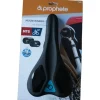 Mountainbike-Sattel, mit Memory Foam, mit Fixierungsskala, Farbe: schwarz