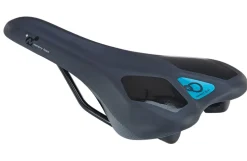 Mountainbike-Sattel, mit Memory Foam, mit Fixierungsskala, Farbe: schwarz