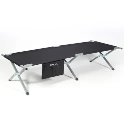 24MOVE® Feldbett Campingbett bis 200 kg In-und Outdoor Camping faltbar, inkl. Tragetasche für einfachen Transport