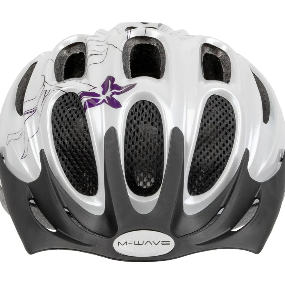 M-Wave Active Fahrradhelm Damen Herren Helm für Fahrrad fahren mit Visier leichter Fahrradhelm Erwachsene