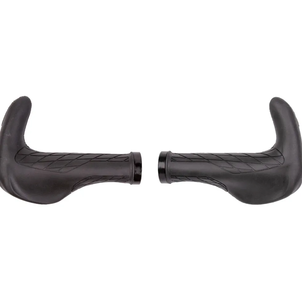 M-Wave Cloud Ergomax Fix BE Fahrradgriffe Lenkergriffe Fahrrad 140 mm Fahrrad Griffe Set ergonomisch