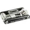 M-Wave Little 15 Multitool Multifunktionswerkzeug Fahrradwerkzeug Set für unterwegs Minitool 15 Funktionen