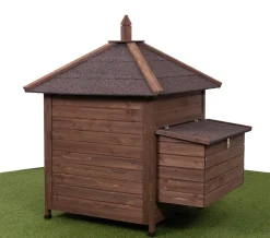 MyAnimal Hühnerstall für 3 Hühner MH-11 mit Nistkasten, Hühnerhaus schutzimprägniert, Dach abnehmbar