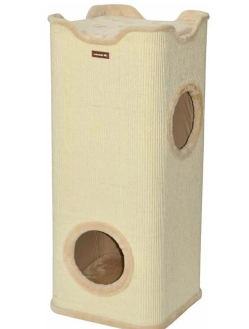 Nanook Kratztonne Kratzturm beige 100 x 40 cm