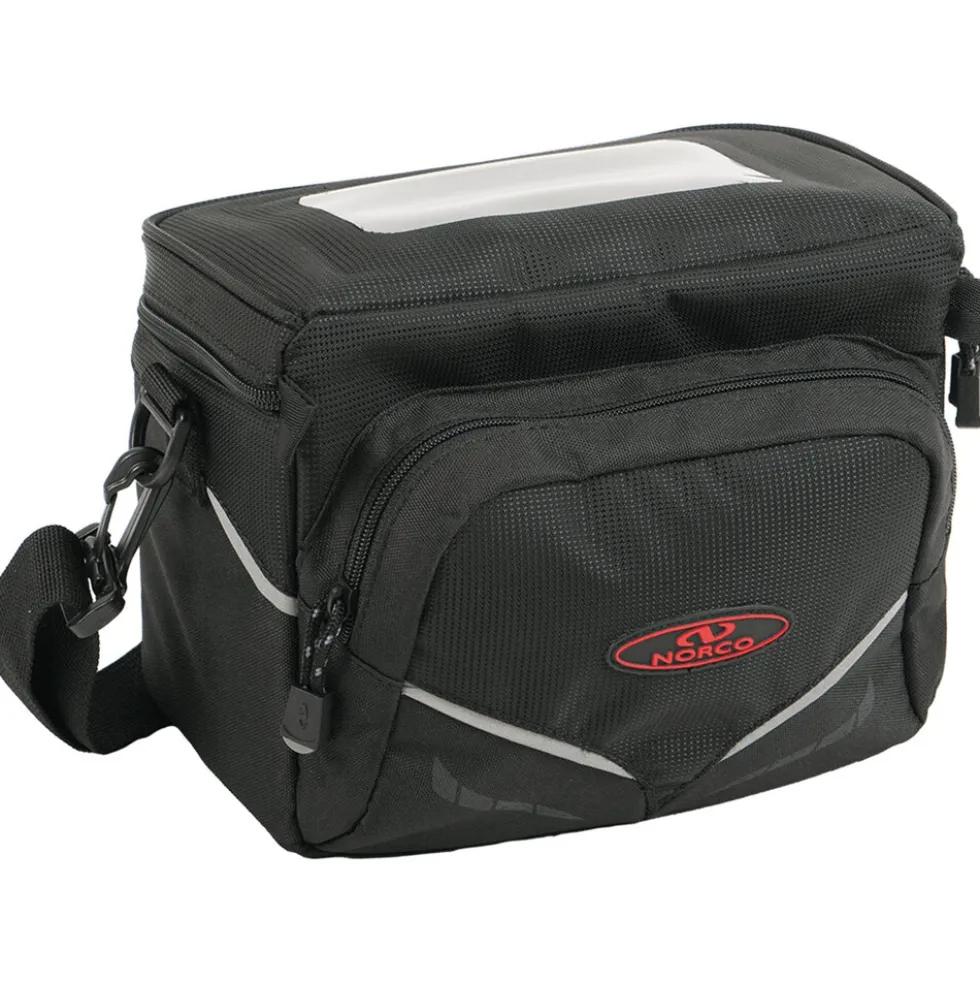 Norco Utah Lenkertasche 5 l Fahrradtasche Lenker Fahrrad Nylon schwarz