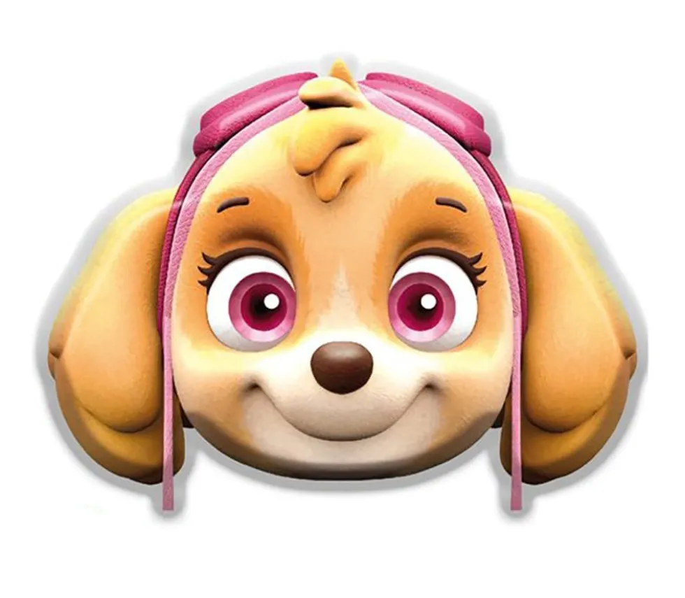 Paw Patrol Form-Kissen Skye Kuschelkissen Kinder 35x27 cm Polyester
