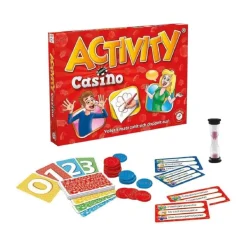 Piatnik Activity Casino Spiel ab 12 Jahre Partyspiel für Gruppen mit Jetons