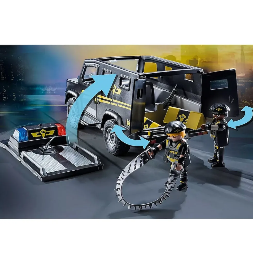 PLAYMOBIL® 70869 - City Action - Polizei, Verfolgung der Bankräuber