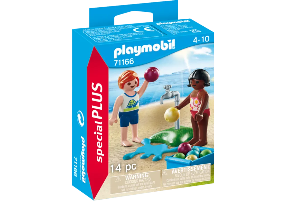 Playmobil Kinder mit Wasserballons