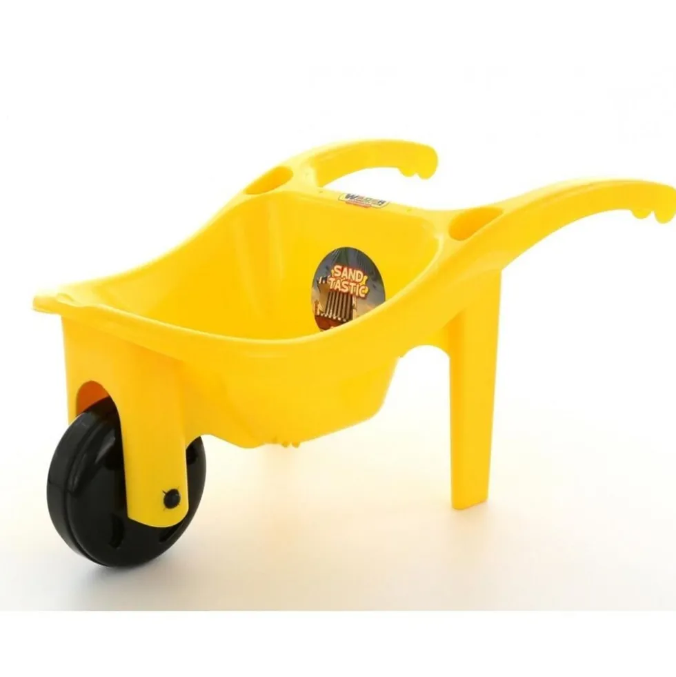 Polesie Kinder-Schubkarre 39545 SandTastic Sandspielzeug Kunststoff ab 12 Monate gelb