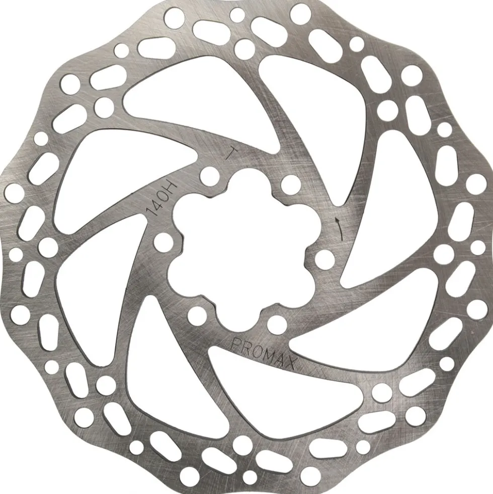 Promax ME Bremsscheibe Fahrrad Scheibenbremse 6 Loch inkl. Schrauben 160 mm 140 mm 180 mm 203 mm Fahrradbremsscheibe