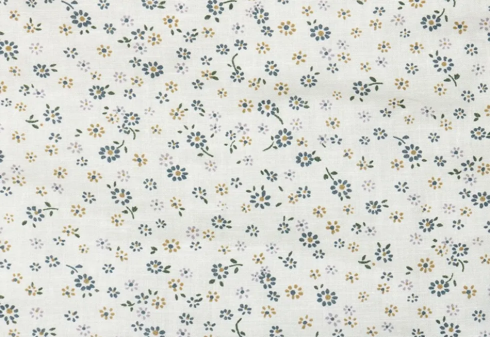 Puppenschlafsack „Blümchen”, blau