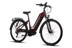 Quantum Sport Lady 10 Gang Bafang Mittelmotor Scheibenbremsen
