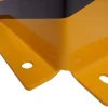 Rammschutz MCW-J50, Anfahrschutz Eckschutz, mit Bolzenanker Metall U-Form 40x30x25cm gelb-schwarz