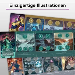 Ravensburger 26959 - Gesellschaftsspiel - Marvel Villainous: Infinite Power deutsche Ausgabe
