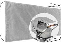 reer ShineSafe+ Sonnensegel, grau-melange