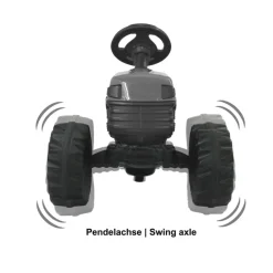 Ride-on Traktor Big Wheel 12V rot