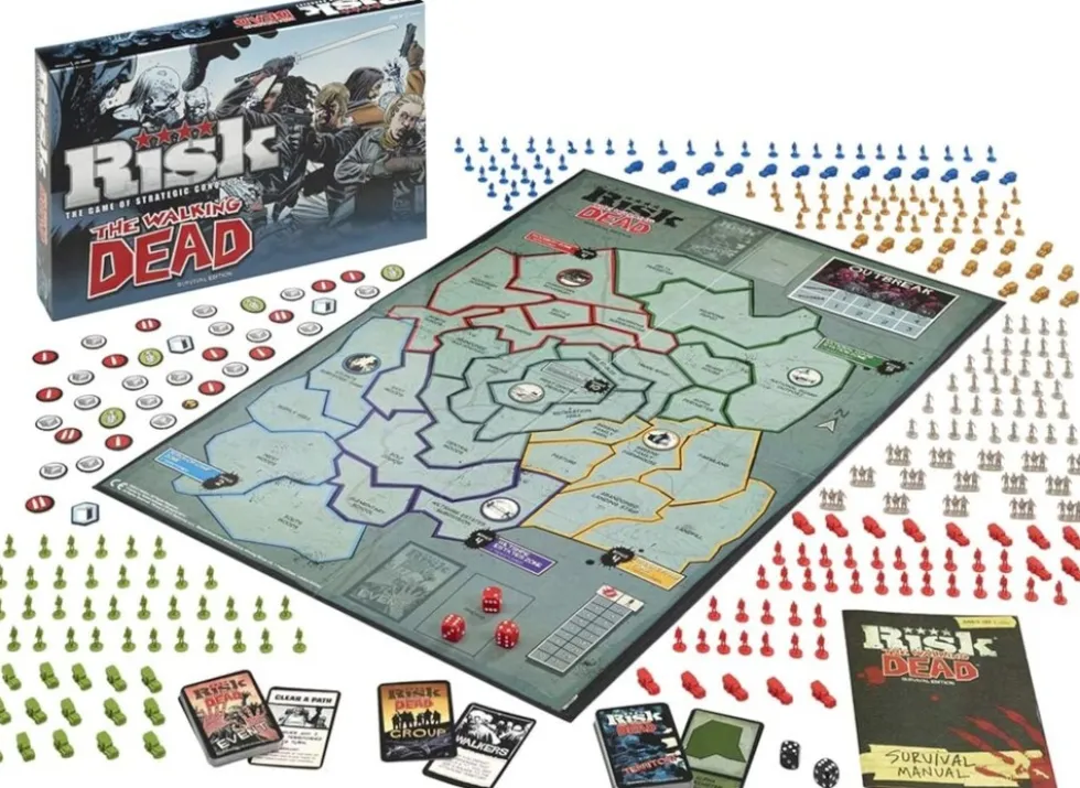 Risk - The Walking Dead - Survival Edition (englisch) Boardgame Brettspiel Game