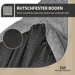 Rohrschneider Tierkissen Gr. 1 Polsterstoff Türkis + faltbarer Reisenapf