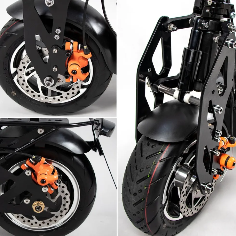 Rolektro, E-Joy Elektro-Scooter 20 Lithium, Schwarz, 36V-20AH Akku, 500 Watt