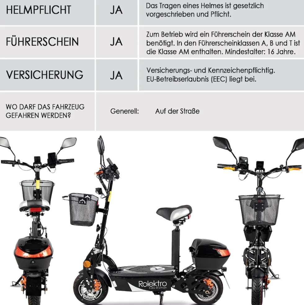 Rolektro E-Joy 45 Lithium