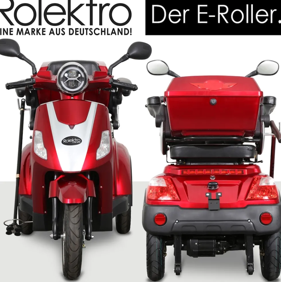 Rolektro E-Trike 25, V.2 in Rot