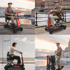 SachsenRAD BestAGE Seniorenmobil Kompakt mit Ein-Knopf-Falttechnik