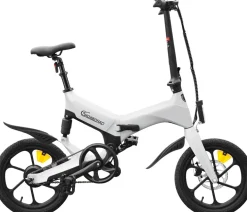 SachsenRAD E-Faltrad F12 Klapprad Ebike Elektrofahrrad Titansilber 16 Zoll