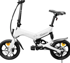 SachsenRAD E-Faltrad F12 Klapprad Ebike Elektrofahrrad Titansilber 16 Zoll