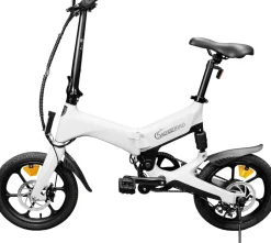 SachsenRAD E-Faltrad F12 Klapprad Ebike Elektrofahrrad Titansilber 16 Zoll
