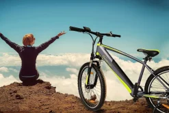SachsenRAD E-Racing Mountain Bike R8 Flex III für On- und Offroad dunkelgrau 27.5 Zoll