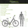 SachsenRAD E-SUV CityBike C5 Centro mit Diebstahlsicherung schwarz