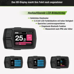 SachsenRAD E-SUV CityBike C5 Centro mit Diebstahlsicherung schwarz