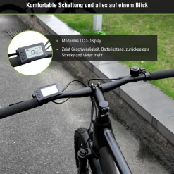 SachsenRAD E-Trekking Bike R8R Flex III für On- und Offroad schwarz