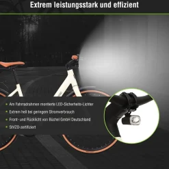 SachsenRAD Urban City E-Bike C3V Roma II in Mamorweiss mit Riemenantrieb